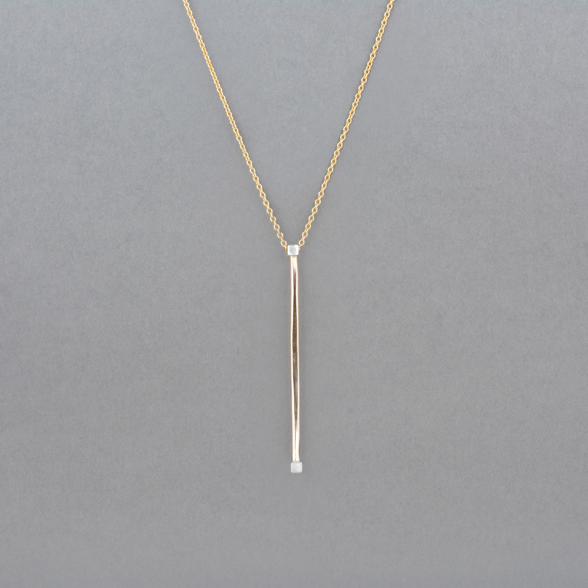 Lone Star Bar Necklace, Gold-Fill  | Tejas Collection by Haley Lebeuf