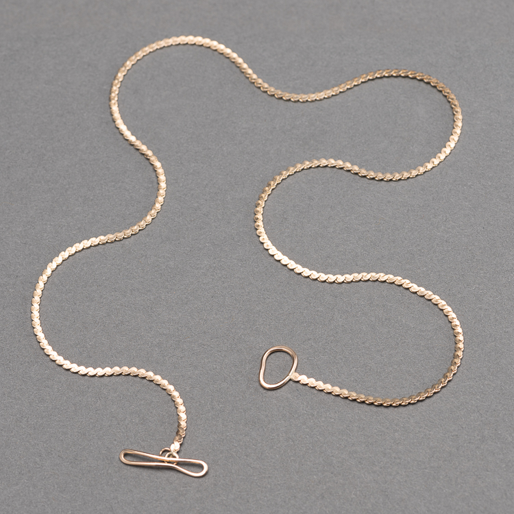 Flow Chain, Gold-Fill | Springs Collection by Haley Lebeuf