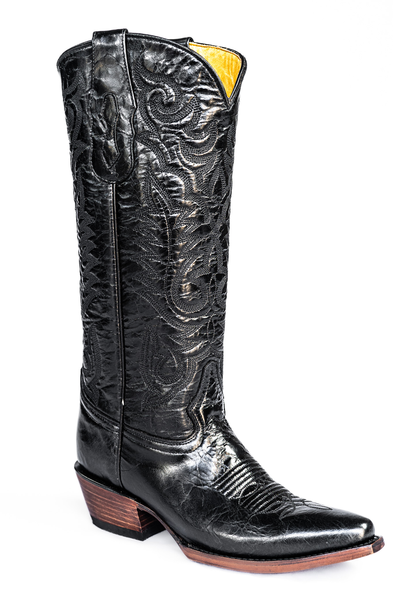 14 inch Bison Boots Black Andrea - Dahlia Cavazos 14 inch Bison Boots Black Andrea - Dahlia Cavazos